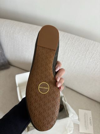 Bailarinas ante verde Polo Ralph Lauren