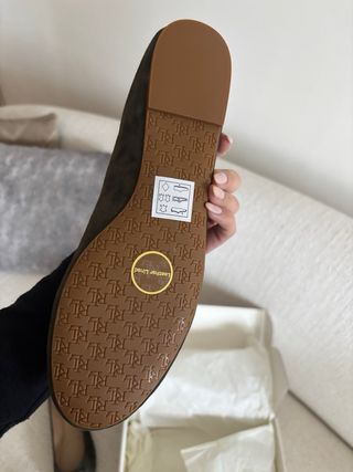 Bailarinas ante verde Polo Ralph Lauren