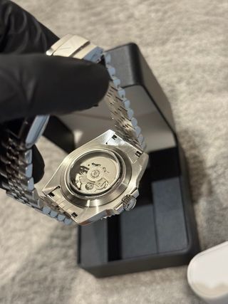 Seiko GMT Sprite Negro/Verde