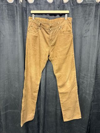 Pantaloni Carhartt Velluto Marrone Taglia L