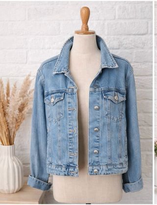 Cazadora vaquera azul