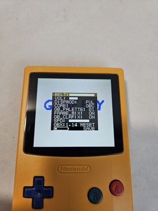 Game Boy Color Giallo IPS 2.6