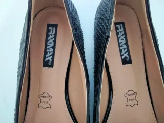 Zapatos planos FAKMAX negros mujer