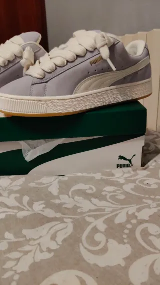 Zapatillas Puma unisex Morado/Blanco