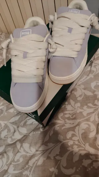 Zapatillas Puma unisex Morado/Blanco