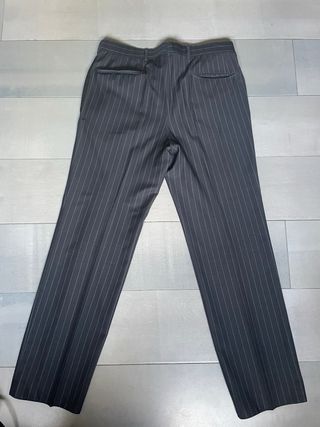 Traje Hugo Boss Gris Rayas