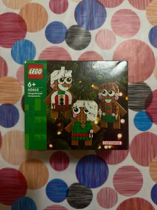 LEGO 40642 Ornamenti di Pan di Zenzero