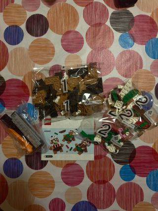 LEGO 40642 Ornamenti di Pan di Zenzero