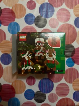 LEGO 40642 Ornamenti di Pan di Zenzero