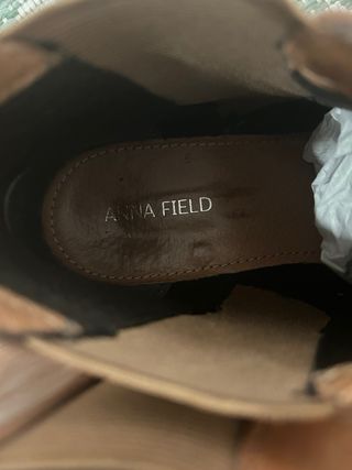 Botines bajos Anna Field cognac