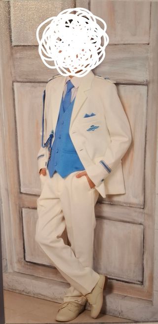 Traje Comunión Niño Blanco