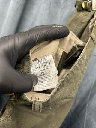 Carhartt Cargo Uomo Taglia L Verde Oliva