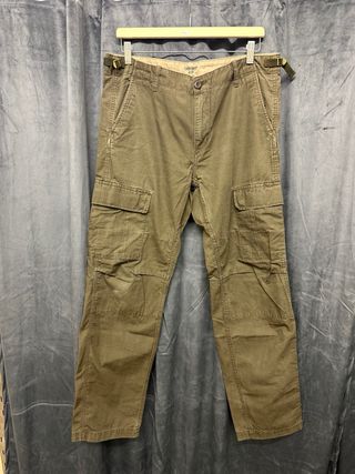 Carhartt Cargo Uomo Taglia L Verde Oliva