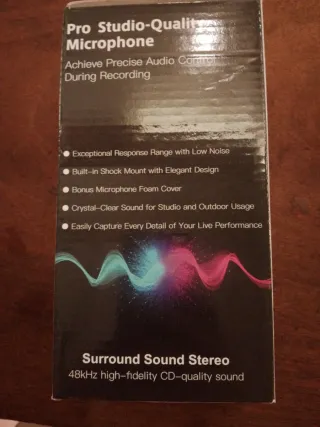 Micrófono Profesional ZealSound Estudio