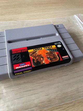 Final Fight Super Nintendo USA Capcom