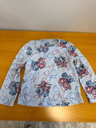 Pigiama Stitch e Angel Primark 7 anni