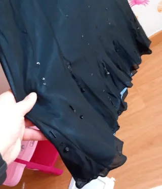 Vestido de fiesta azul marino