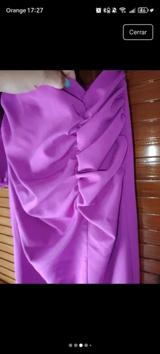 Vestido fiesta buganvilla