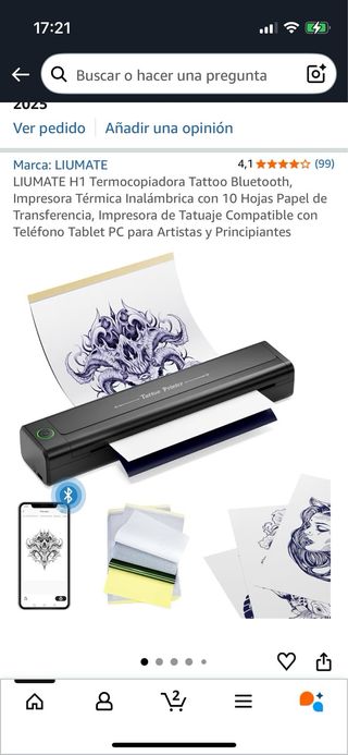 Impresora de Tatuajes WS-V210-297mm