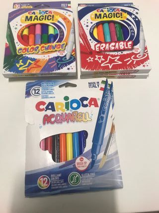 Rotuladores Giotto, Ecoline, Carioca - Set