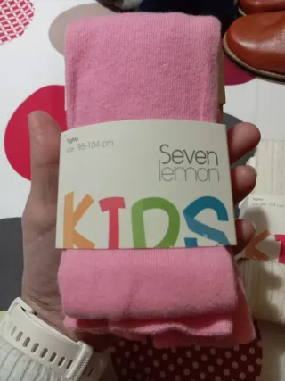 Lote 3 Leotardos y Medias Niña Vignoni