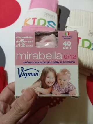 Lote 3 Leotardos y Medias Niña Vignoni