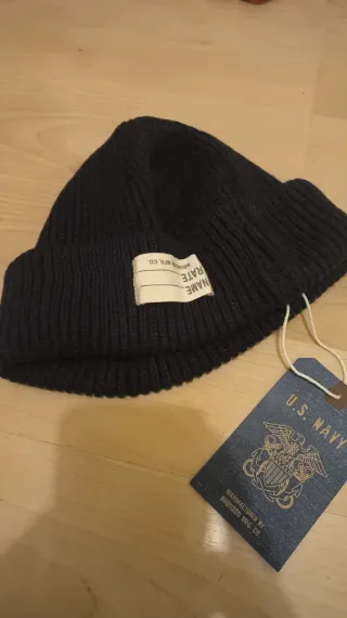 Gorro militar lana U.S. Navy negro