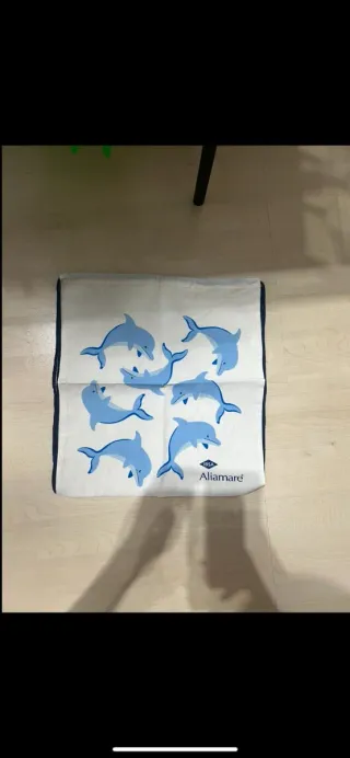 Borsa Aliare con delfini blu