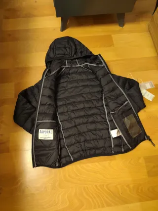 Chaqueta Kaporal Negra con Saco