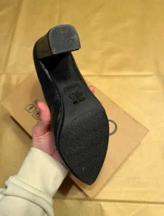 Zapatos Mimao Tacón Cocodrilo Talla 39