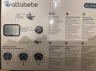 Espejo retrovisor para bebé Altabebe