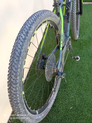 Bicicleta MTB cube reaction c62