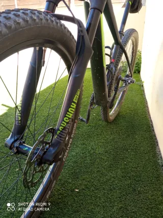 Bicicleta MTB cube reaction c62