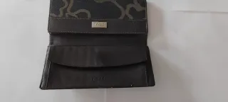 Cartera Tous Negra y Verde Militar