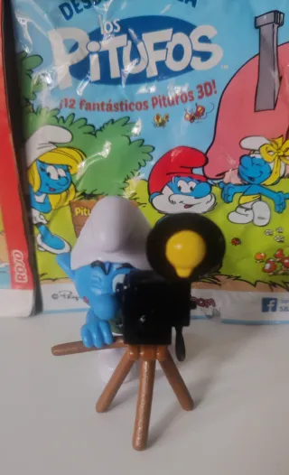 PITUFO FOTÓGRAFO CON SU CÁMARA 2013