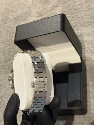 Seiko Royal Oak Chrono Gris/Plata