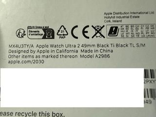 Apple Watch Ultra 2 Nero