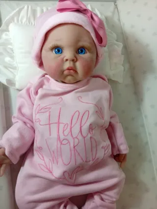 Reborn Silicona con Sistema de Pipí