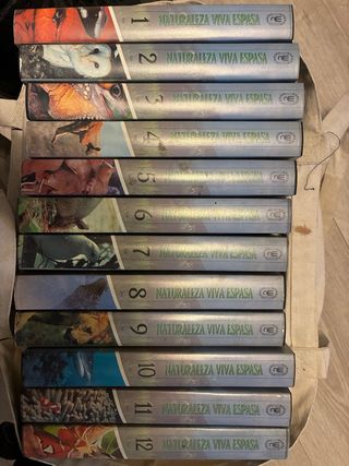 Colección Naturaleza Viva Espasa VHS 12 Volúmenes
