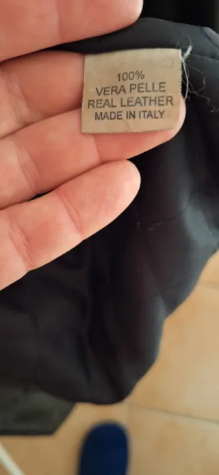 Giaccone vera pelle con cappuccio