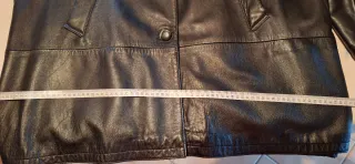 Giaccone vera pelle con cappuccio