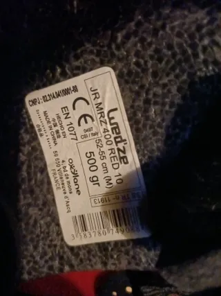 Casco de esquí infantil Wed'ze rojo