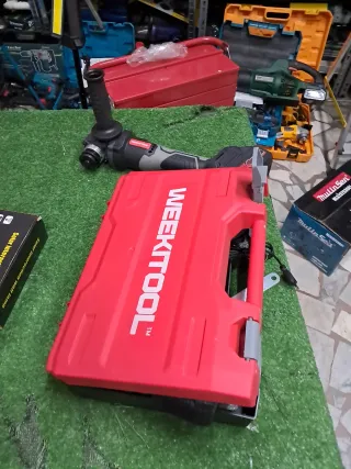 Smerigliatrice angolare 21V 4.0Ah con 2 batterie