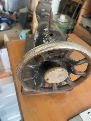 Máquina de coser antigua