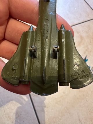 Lotto 3 modellini aerei metallo anni 70