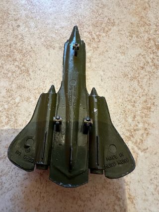 Lotto 3 modellini aerei metallo anni 70