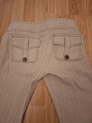 Pantalón Pedro del Hierro mujer beige