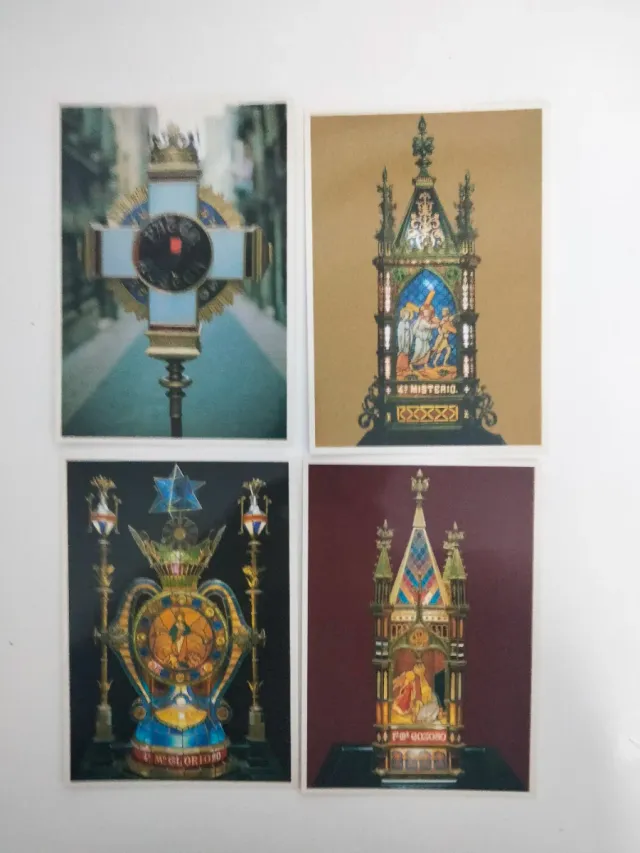 Postales Virgen Blanca Centenario 1897-1997