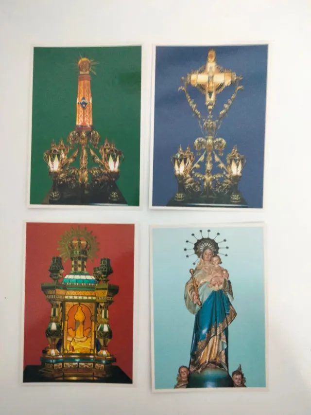 Postales Virgen Blanca Centenario 1897-1997