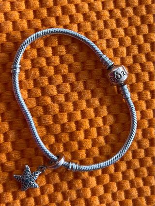 Pulsera Pandora Plata con Charm Estrella
